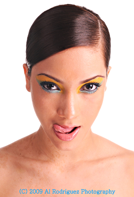 Female model photo shoot of Makeup By Eve and Eve Rodriguez by Al Rodriguez  in New York, NY