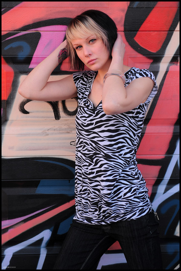 Female model photo shoot of MissCreepshow by Drew Hoshkiw