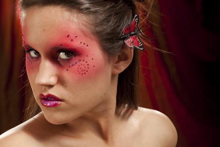 Female model photo shoot of Danielle Elder, makeup by Heather Canace MUA
