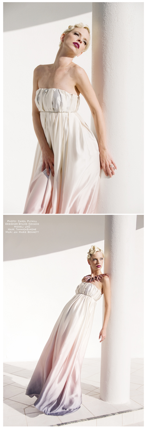 Female model photo shoot of Carol Plymill, Ja C and NatalyaNightshade, hair styled by tammicasimone, clothing designed by SYLVIO
