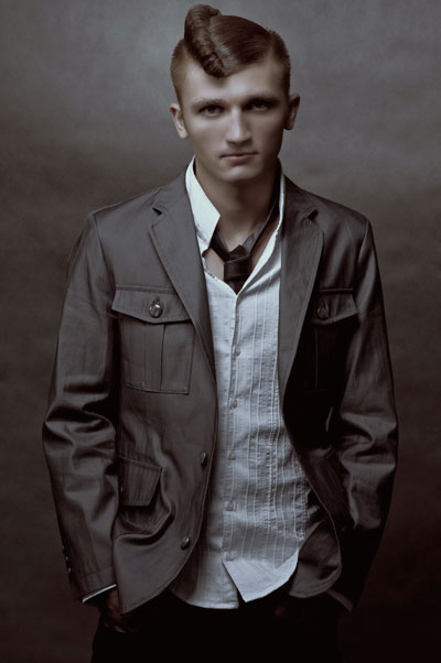Male model photo shoot of Krzysztof Werema