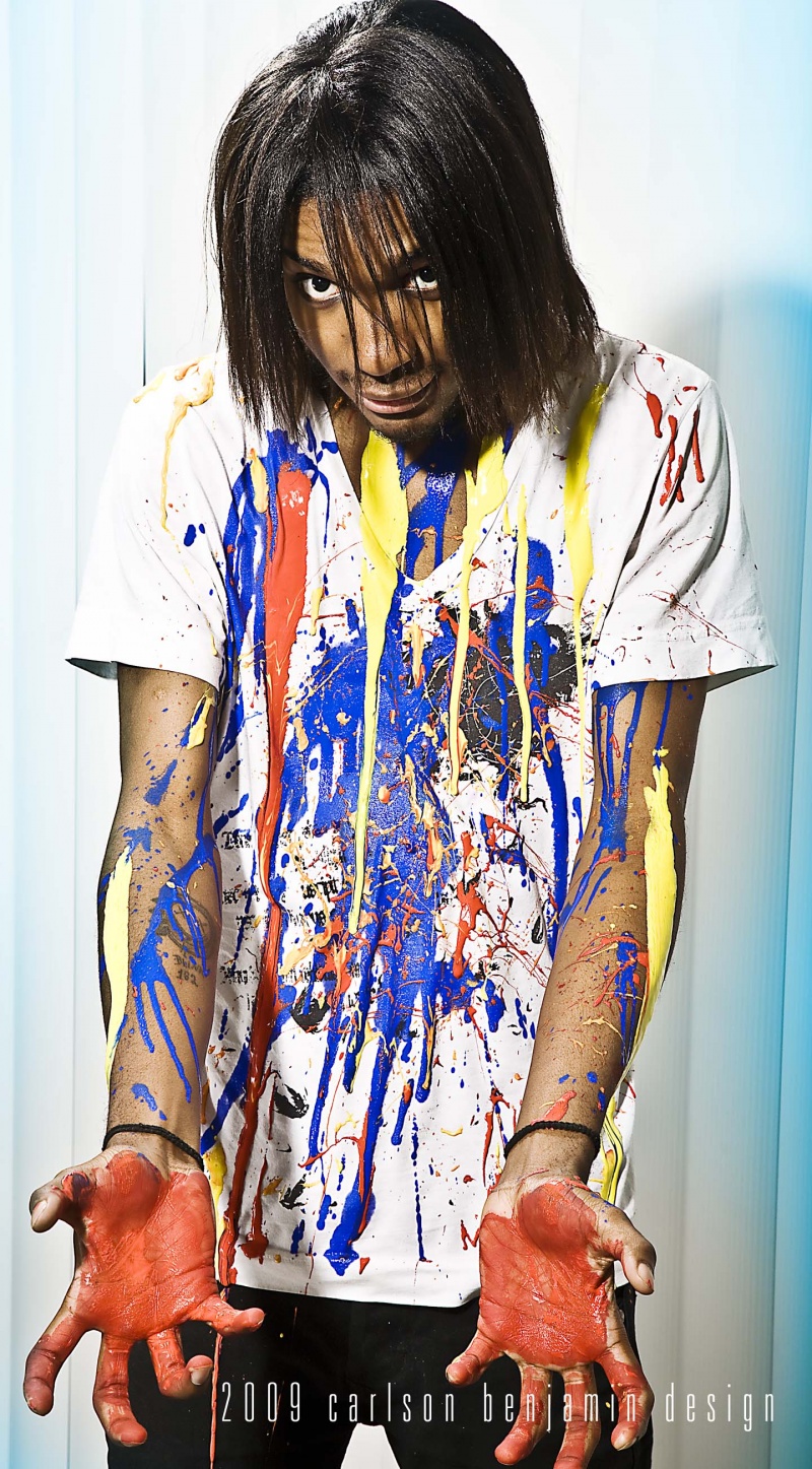 Male model photo shoot of Chris LeSage by Carlson Benjamin Design, makeup by Aleah K