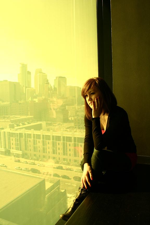 Female model photo shoot of Ms Mary Lee in Guthrie theater