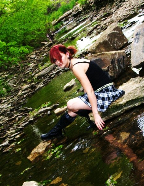 Female model photo shoot of KitterKat in indian creek