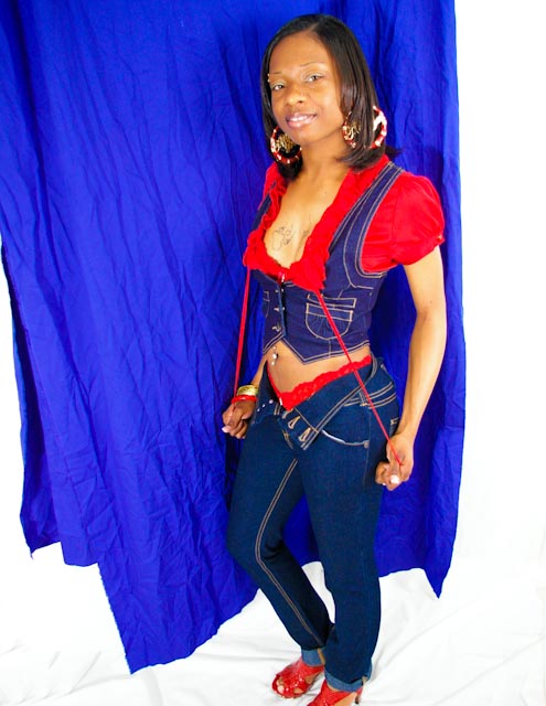Female model photo shoot of iModel_ThickyNicole in LITTLE ROCC,AR