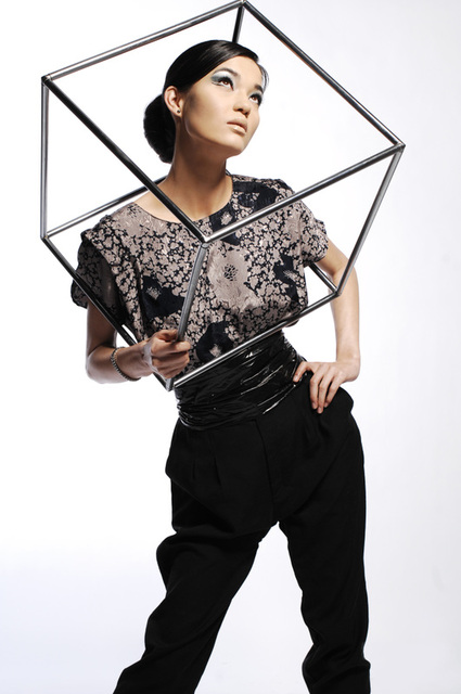 Female model photo shoot of Kristin Noelle Makeup and Asian Brandi in Los Angeles, Ca.