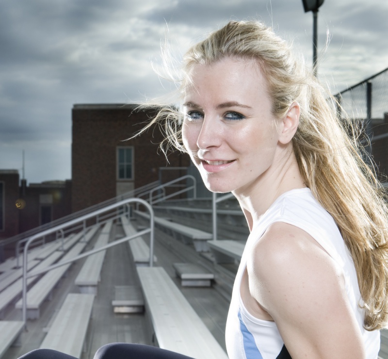 Male model photo shoot of GMDGeek in SMU Track Shoot