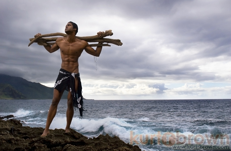 Male model photo shoot of Kurt R. Brown in Oahu, HI