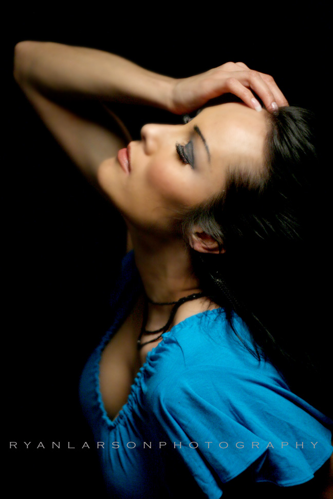 Female model photo shoot of Amanda L Allen by Ryan Larson Photography
