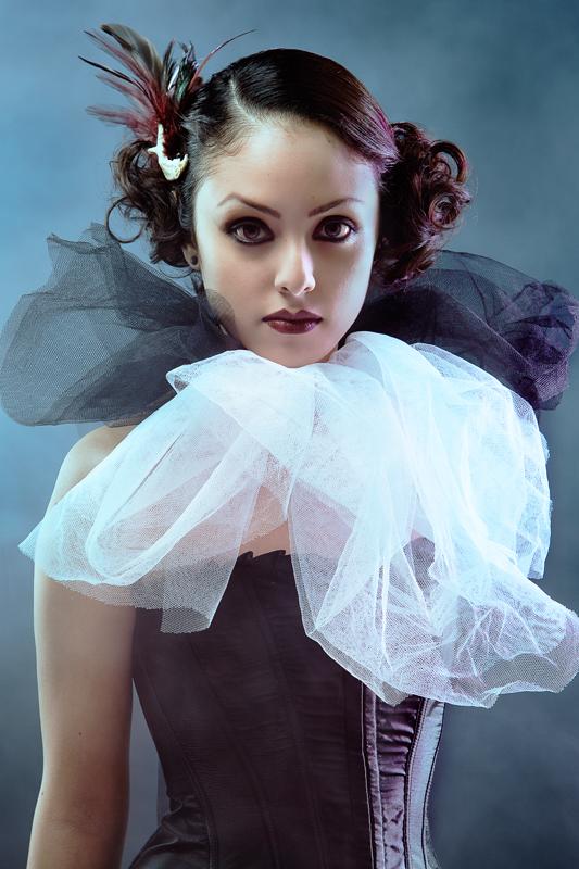 Female model photo shoot of Giselle La Belle by Victor Rodriguez