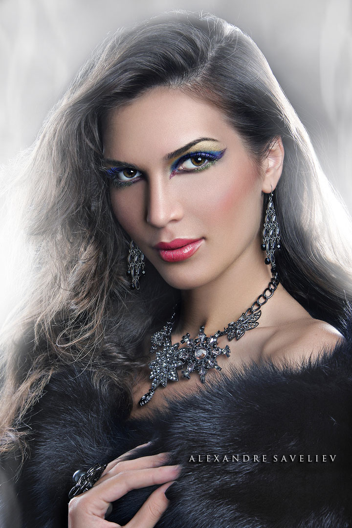 Female model photo shoot of Ayari Makeovers and Camilla Sauvell by Alex Saveliev