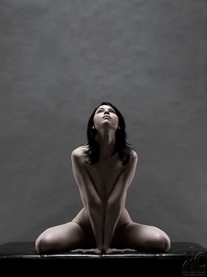 Female model photo shoot of K-Lynn by KC ImageWorks in studio