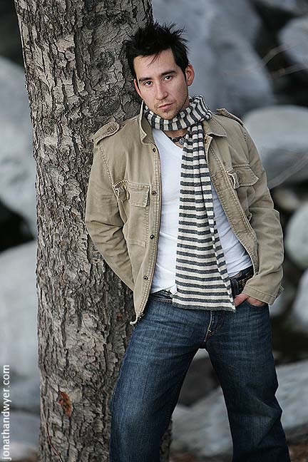 Male model photo shoot of Jonathan J Dwyer in Mt. Baldy, CA