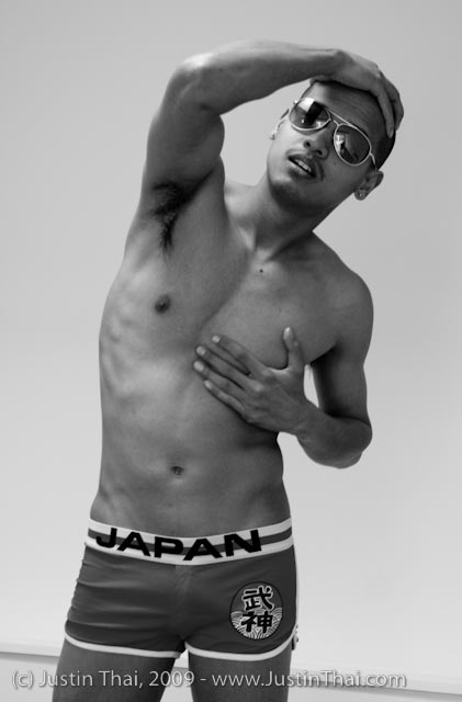 Male model photo shoot of Rodney Sok by Justin Thai