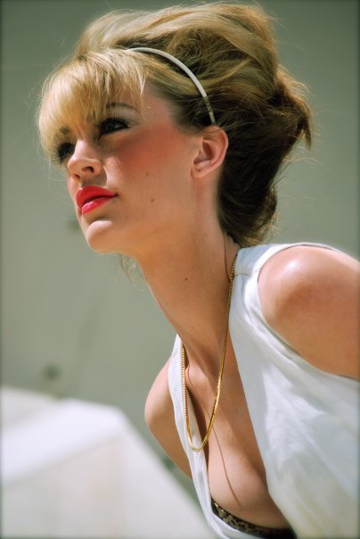 Female model photo shoot of Hair and Make-up Vixen