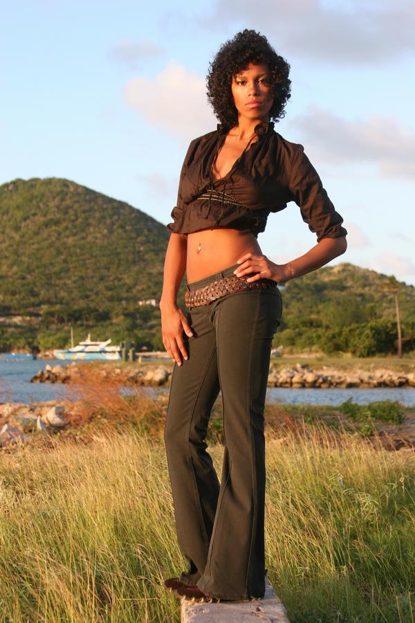 Female model photo shoot of Zab Little in Britsh Virgin Islands
