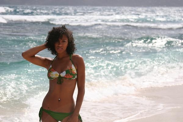 Female model photo shoot of Zab Little in British Virgin Islands