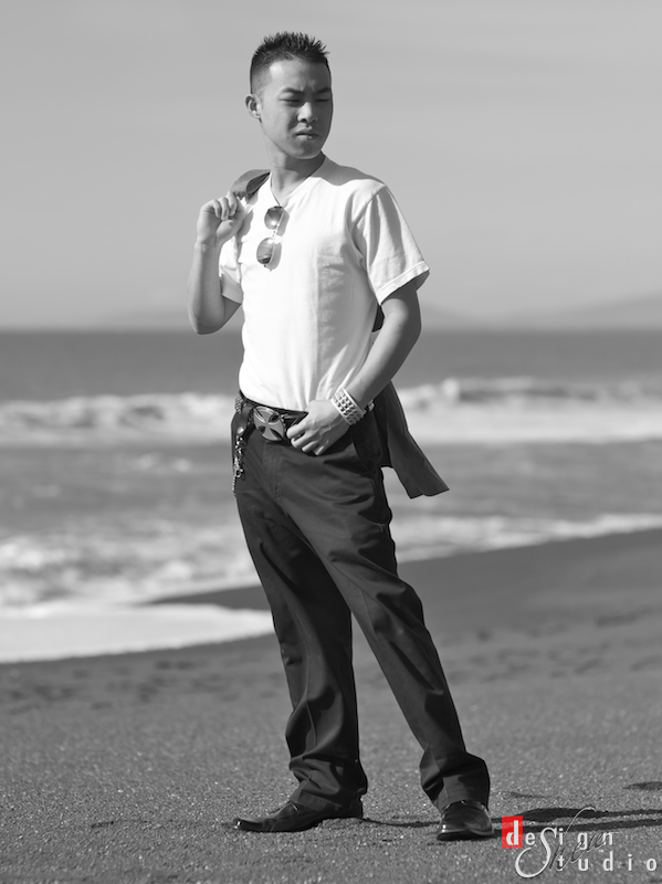 Male model photo shoot of GiveMeAndy by Shew Design Studio in Pacifica, California
