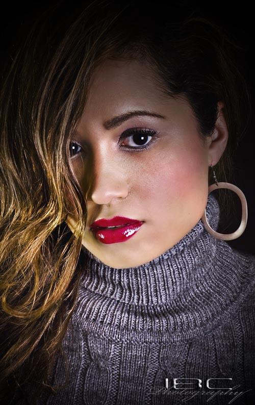 Female model photo shoot of Cherish Kendrene in North Carolina, makeup by LADIEKADIVA