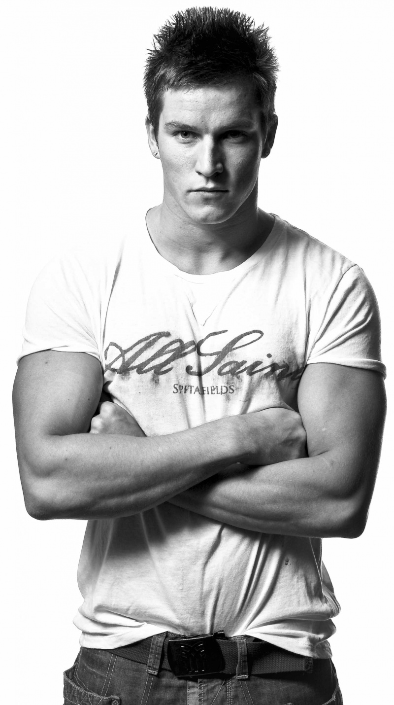 Male model photo shoot of Scott Total fitness in Manchester 102 studio