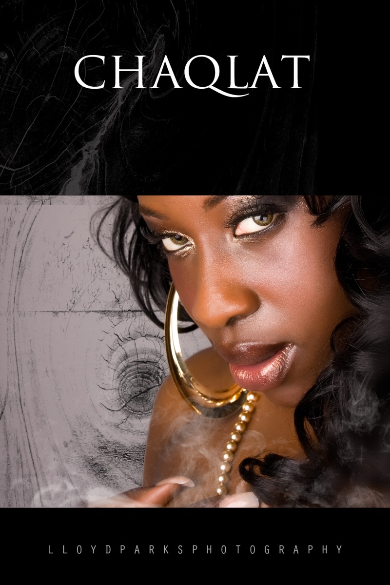 Female model photo shoot of Chaqlat by LLOYD PARKS, makeup by Flawless Sha