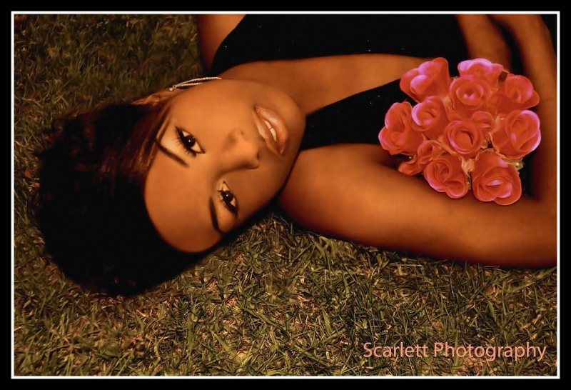 Female model photo shoot of Rena Bailey in Tustin, CA, makeup by Ms Scarlett Makeup