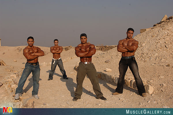 Male model photo shoot of Ulrich Oehmen in Sakhara, Egypt