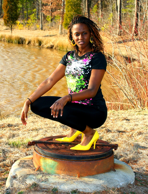 Female model photo shoot of Whitney Brown-tune by BCE Photography in Morrisille, NC