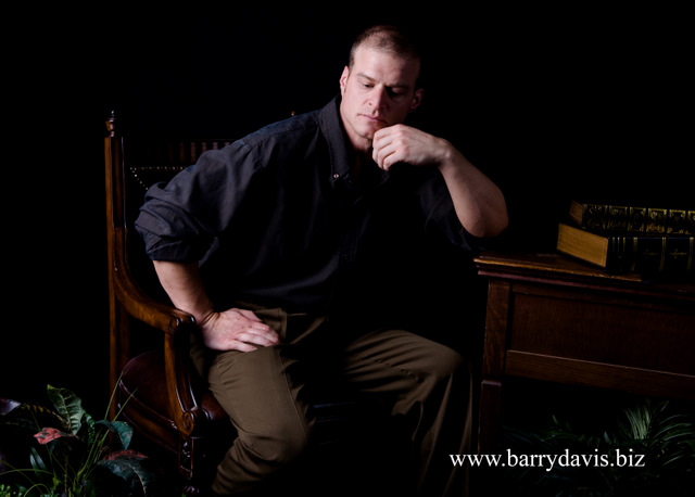 Male model photo shoot of Greg Marmino in Barry's Studio