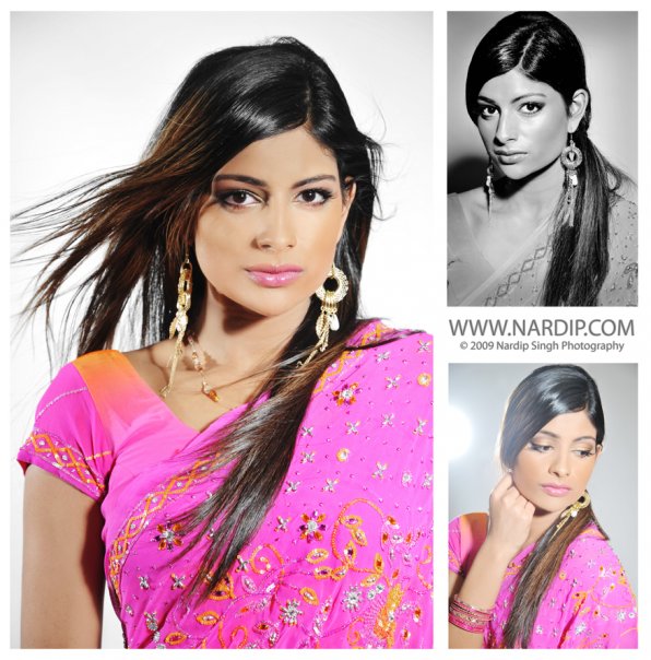 Female model photo shoot of roshna by Nardip, makeup by anika chauhan
