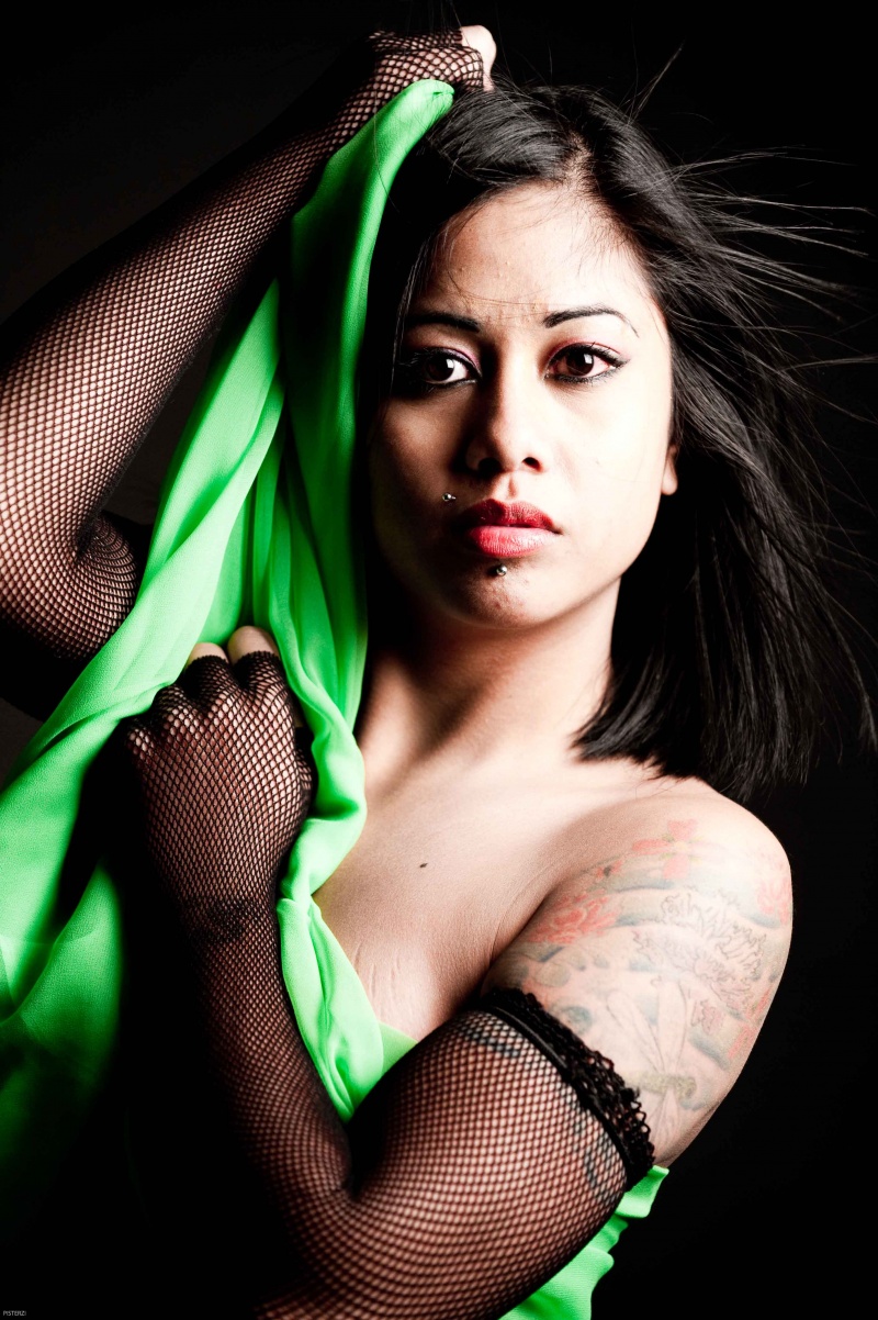 Female model photo shoot of Valentina La Paz by LouieP Photography