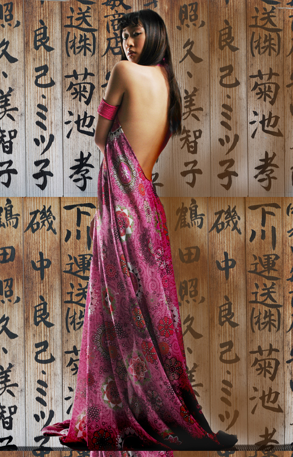 Female model photo shoot of dorothy shi in shi