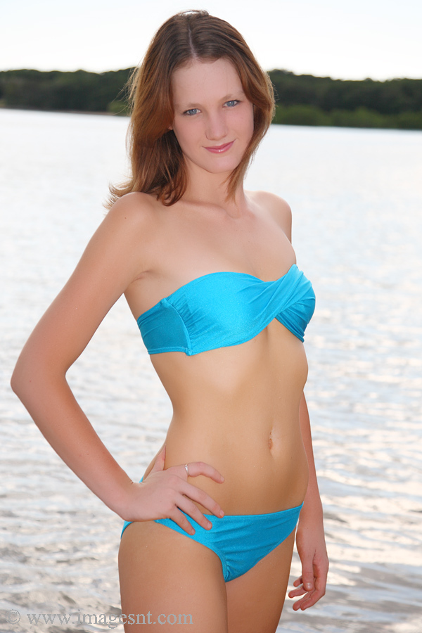 Female model photo shoot of Samantha Eagle in beach 2007