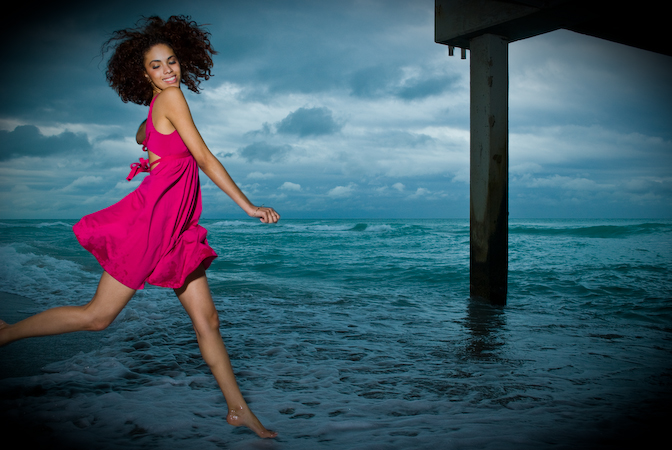 Female model photo shoot of Belen Alejandra Abreu by Sherdan Barrett in Ft.Lauderdale Beach
