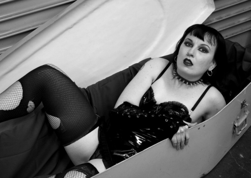 Female model photo shoot of Dark Violetta by Ian Dowler