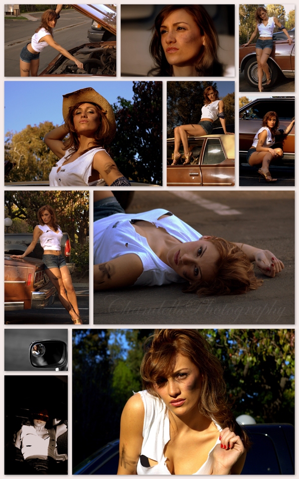 Male and Female model photo shoot of Chandell T and Kimberly Pena