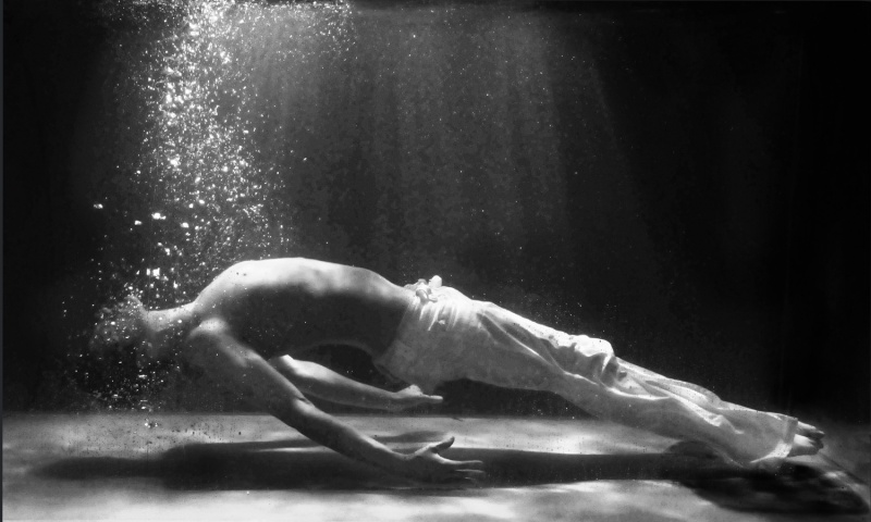 Male model photo shoot of Eric J Ducharme by Annette Batista Day in The Mertailor's Underwater Studio