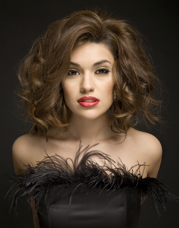 Female model photo shoot of DarlingNikkiRose by Megyn Barroner, makeup by Maira Ortiz