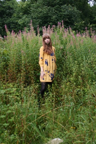 Female model photo shoot of Jacqueline Murray in woodland outskirts of edinburgh