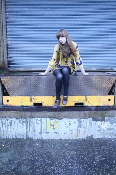 Female model photo shoot of Jacqueline Murray in Industrial park edinburgh