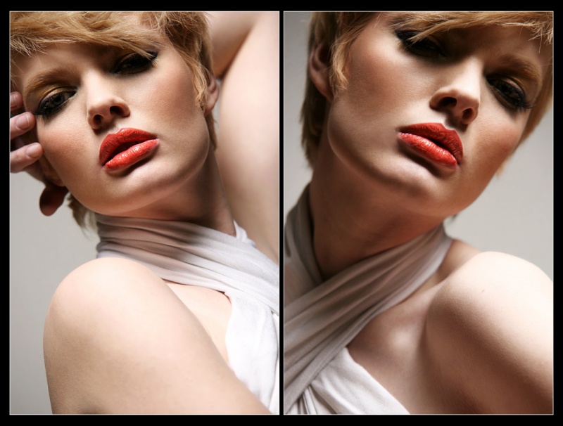 Female model photo shoot of Stephanie Kaptein by ward, makeup by Valeria Nova
