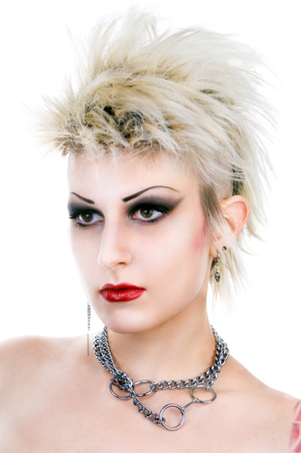 Female model photo shoot of AHD Make-up Artistry by Shutterclick in LA 