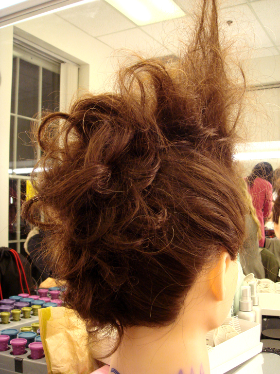 Female model photo shoot of Tina Lu hair