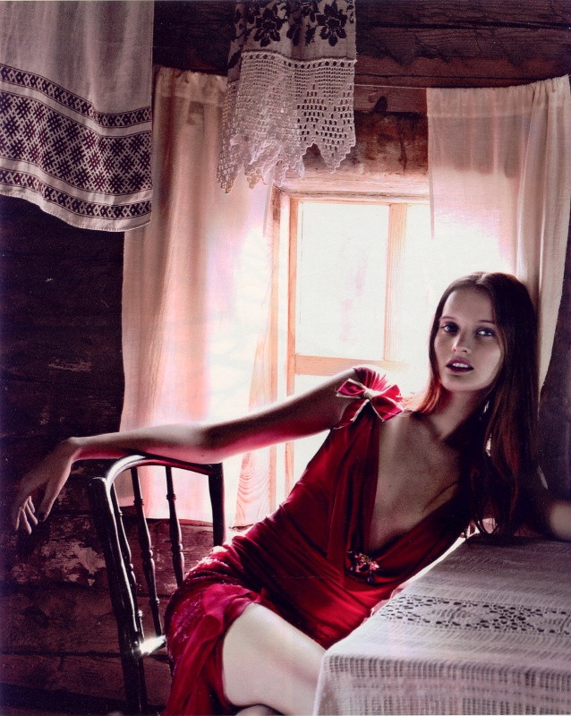 Female model photo shoot of zdenka Sutton in Siberia