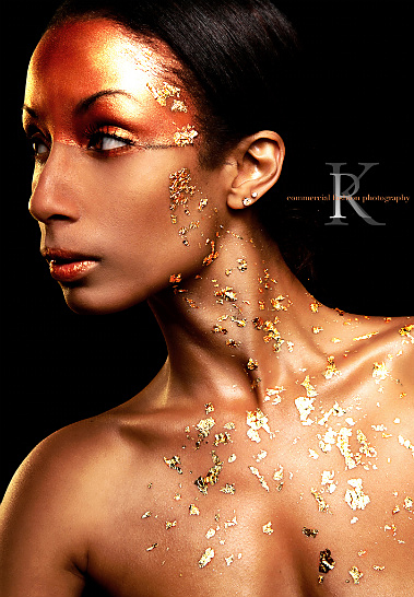 Female model photo shoot of Nefertiti Artists  and Marcelli Felice by K Rish in Studio