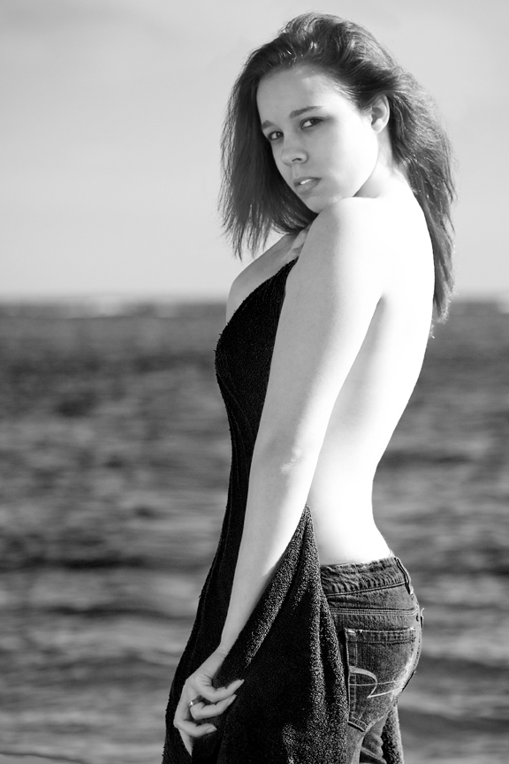 Female model photo shoot of Shauna P by Nick Milak in Folly Beach