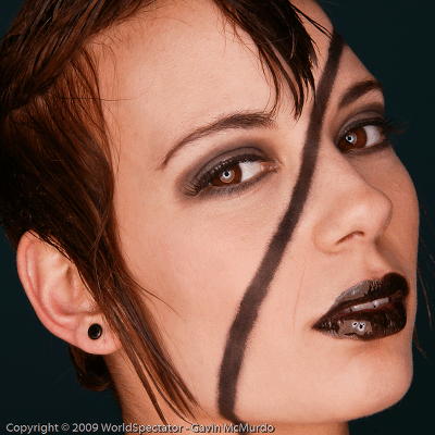 Female model photo shoot of Keanna Garner in Seattle Photography Associates Studio