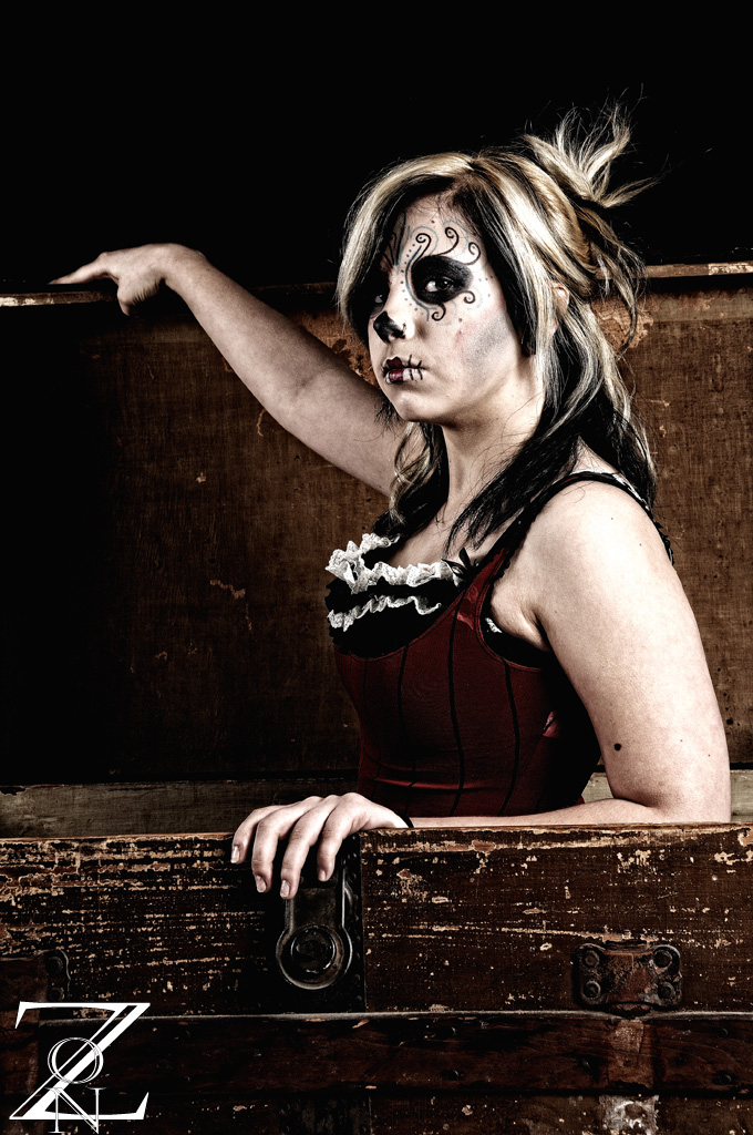 Female model photo shoot of Corrupt Wench by Zon Photography in STL