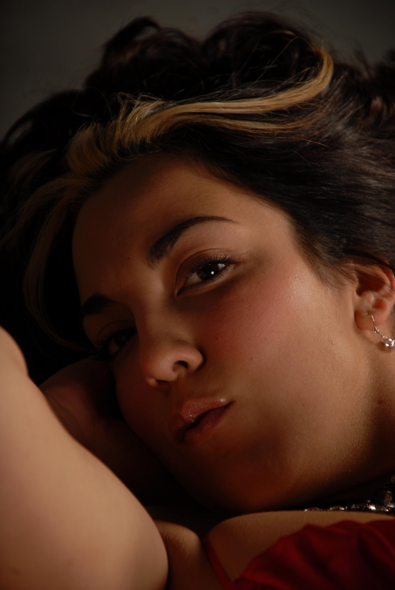 Female model photo shoot of Saree Jojola in Enchantment Studio 