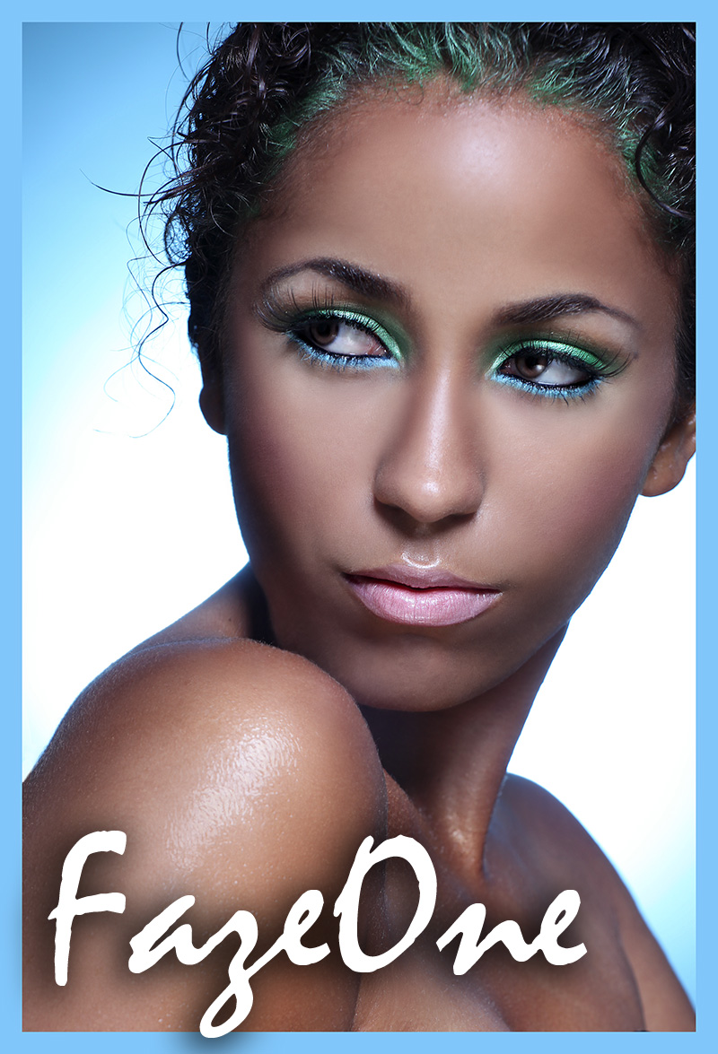 Female model photo shoot of Teffany yvonne by Faze1 photography, makeup by CC Moten